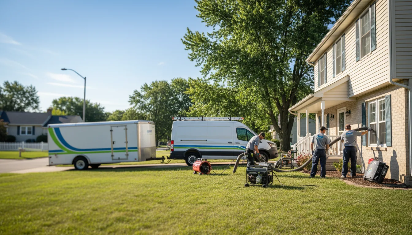 Flooded Basement Restoration And Cleanup With Repair in Oil Springs, KY near me